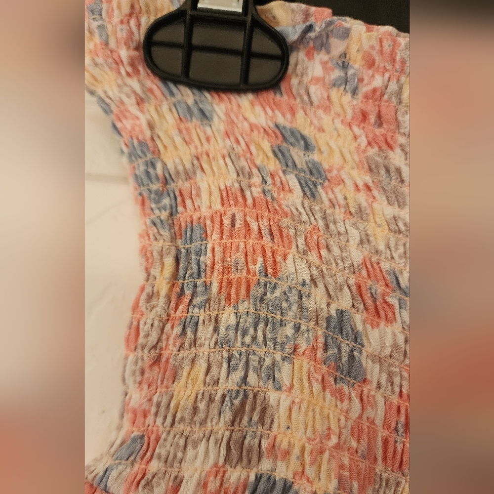 BOBI Black Festival Floral Mini Skirt In Multi Size MED - Picture 6 of 10